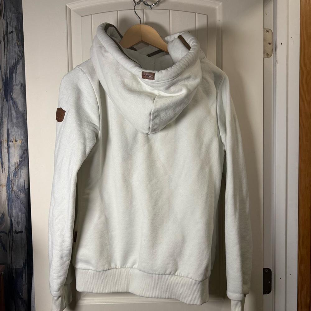 Wanakome Athena Ivory Full-Zip Hoodie - Picture 3 of 7